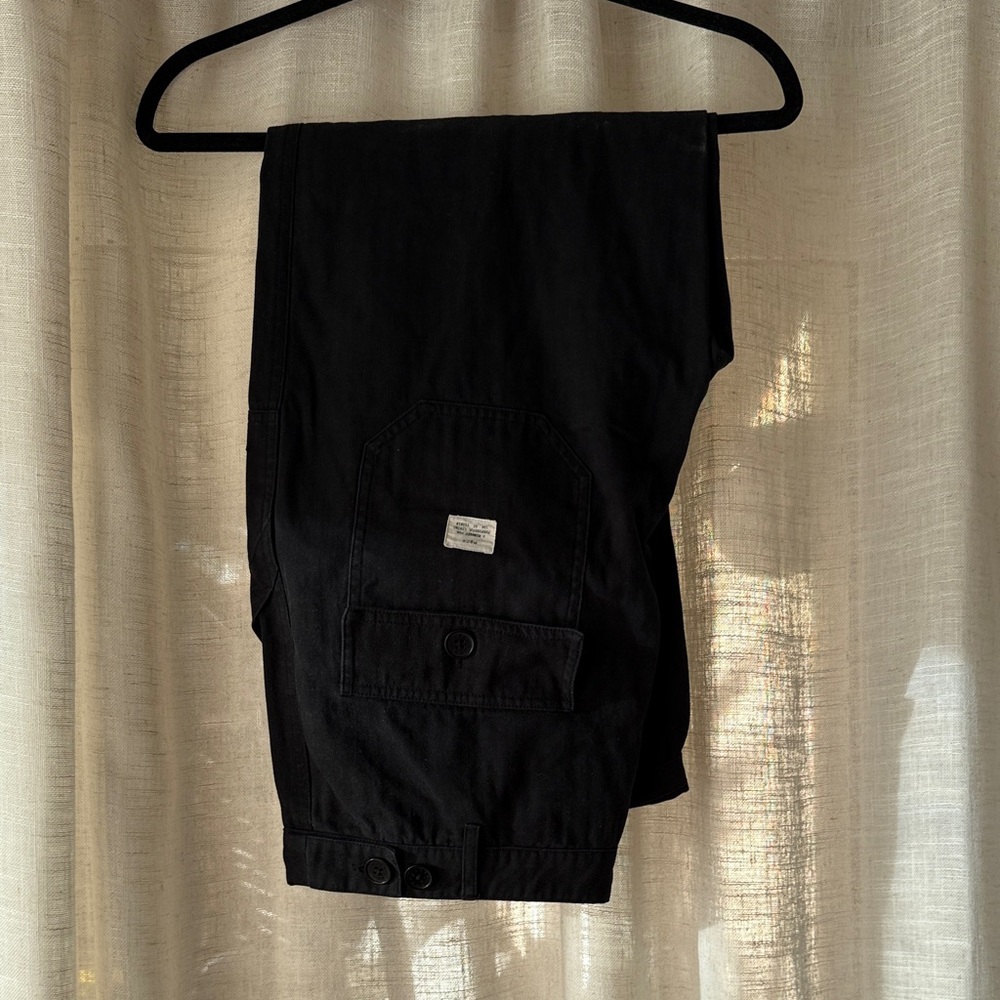 Men's Black Cargo Pants
